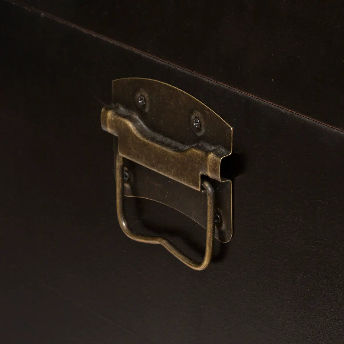 Set de cutii de depozitare Atmosphera Flower, 3 buc, L.61/71/81 cm, Maro