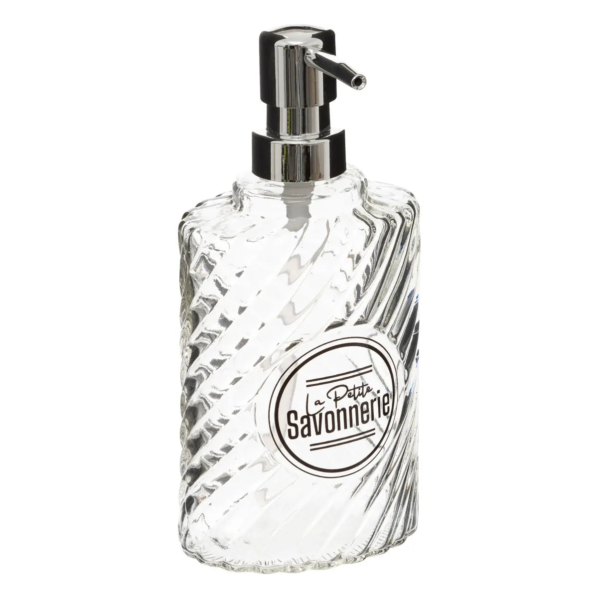 Dozator de săpun din sticlă 5five, 400 ml, cutie de prezentare