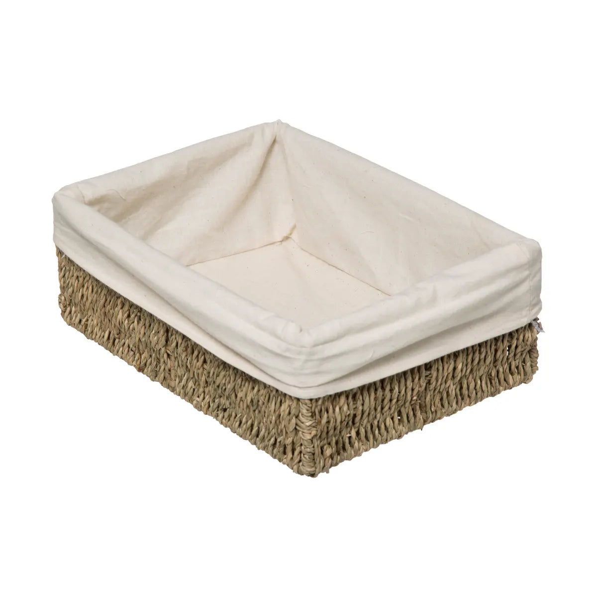 Set de 2 coșuri de depozitare 5five, ratan și bumbac