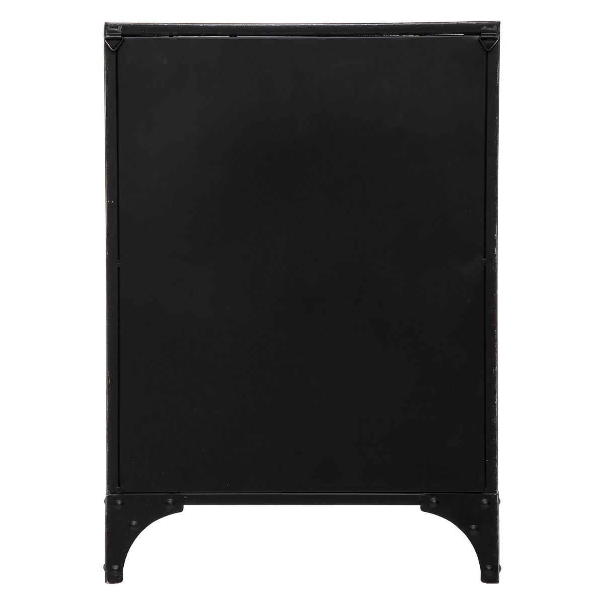 Noptieră Atmosphera Sevin, 58 cm, Gri închis