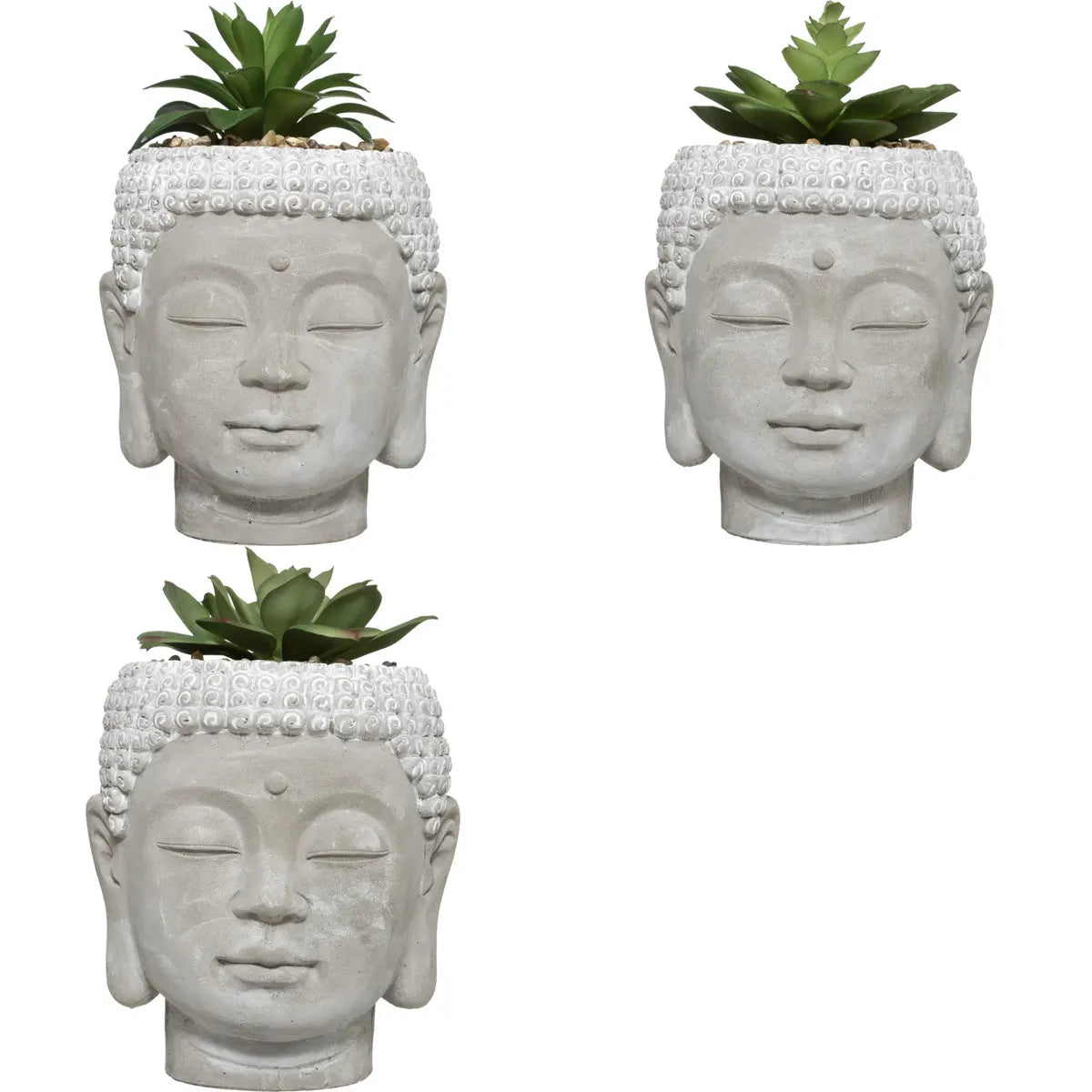 Plantă artificială Atmosphere Buddha, 13,5 cm, diverse specii