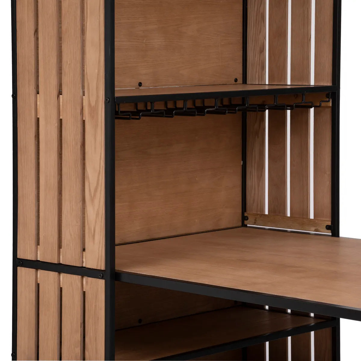 Masă de bar Bakos, Neagră, cu atmosferă de bar