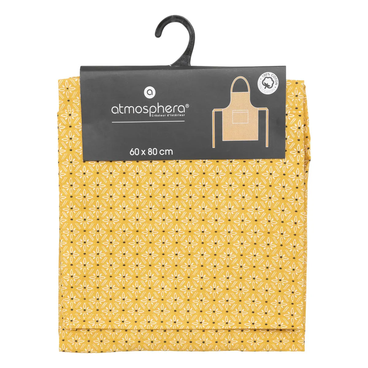 Șorț Atmosphera Paty, 60x80 cm, Galben