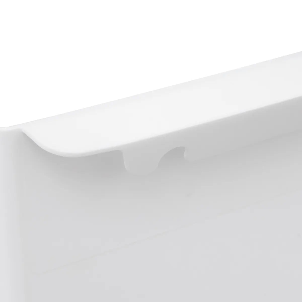 Coș de gunoi 5five, Gri/Alb, Plastic, 8 l, Pliabil