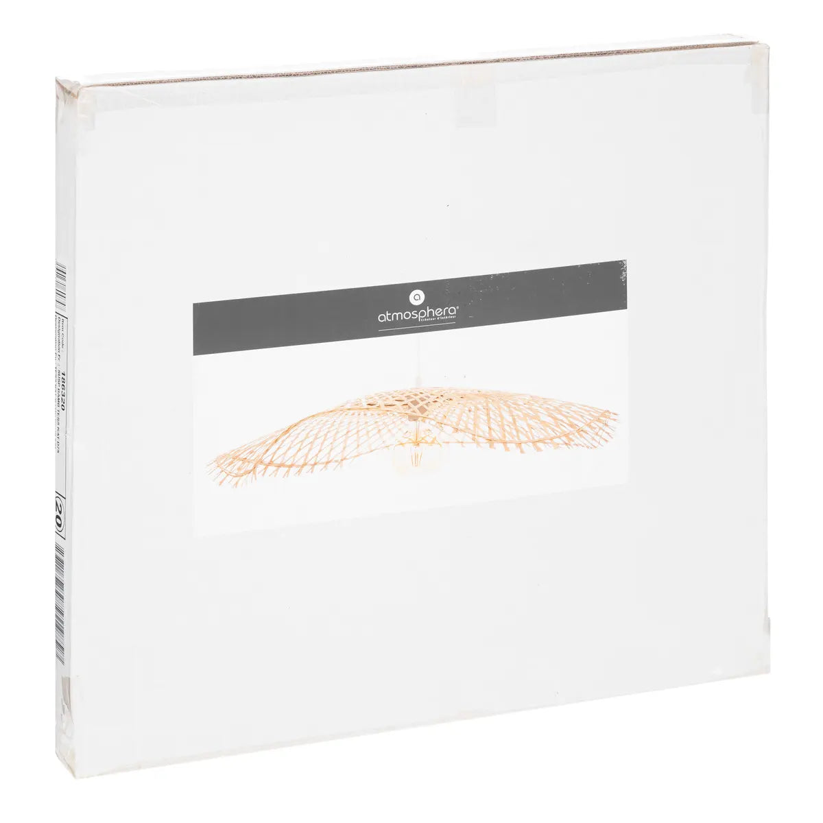 Lampă suspendată Atmosphere Tess, 75 cm, bambus