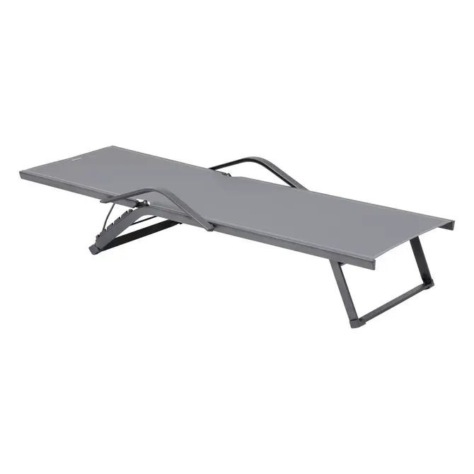 Алуминиев шезлонг Hesperide Bayamo, Кварц/Графит