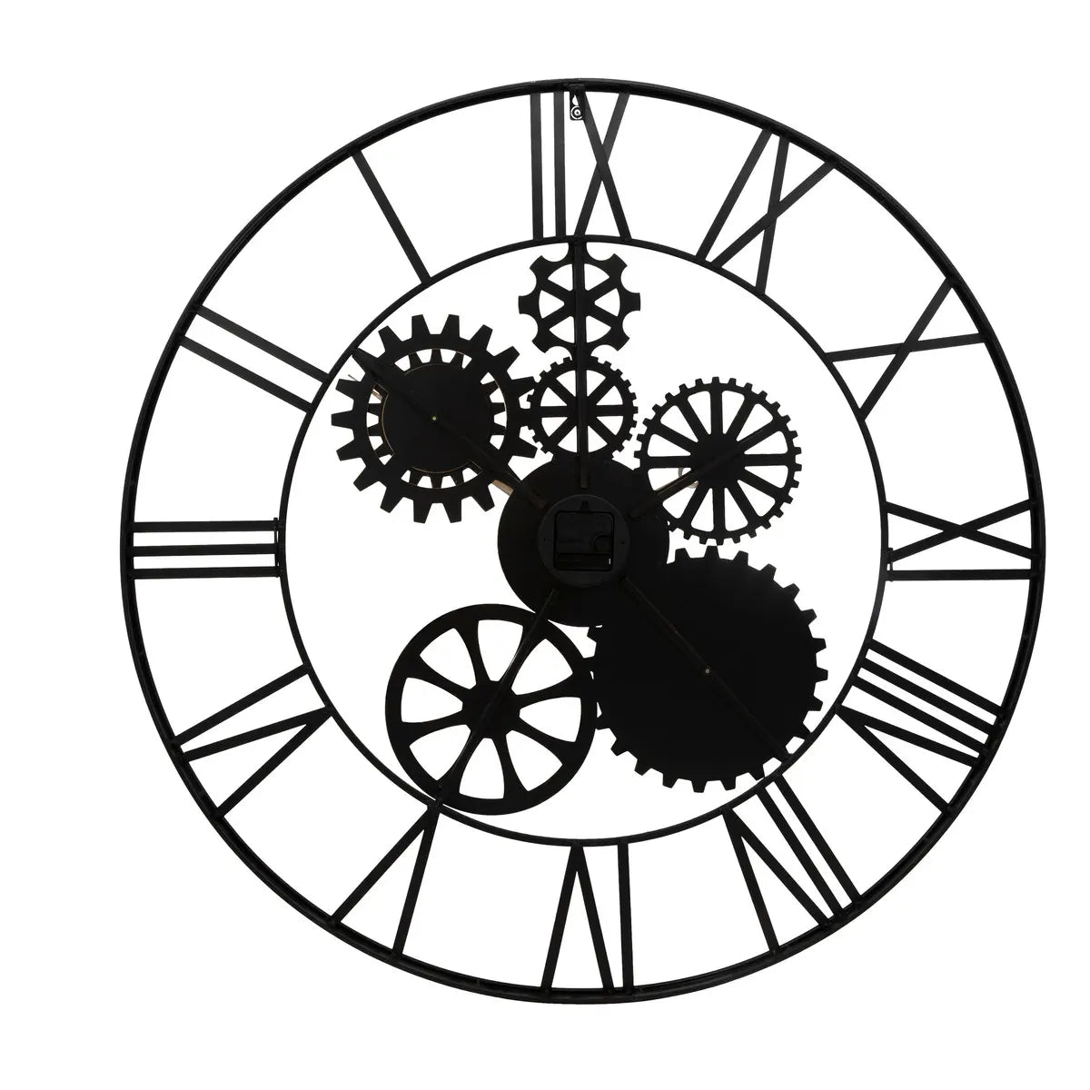 Ceas de perete Atmosphera Isea, Mecanism, Ø90 cm, Metal