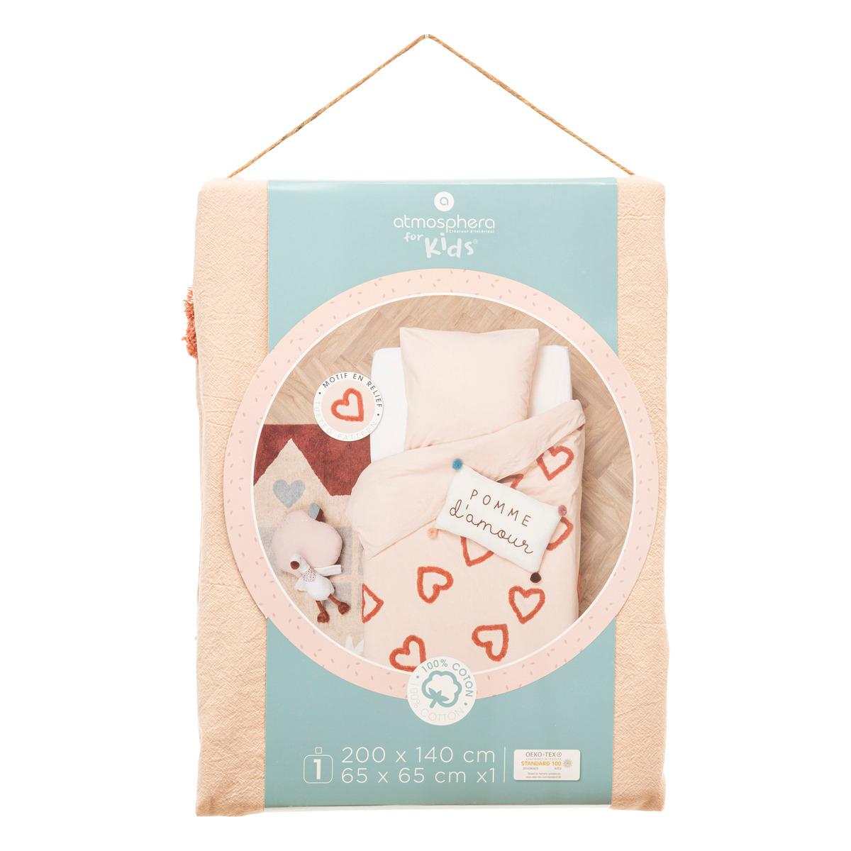 Lenjerie de pat pentru copii Atmosphera La campagne, 140x200 cm, bumbac