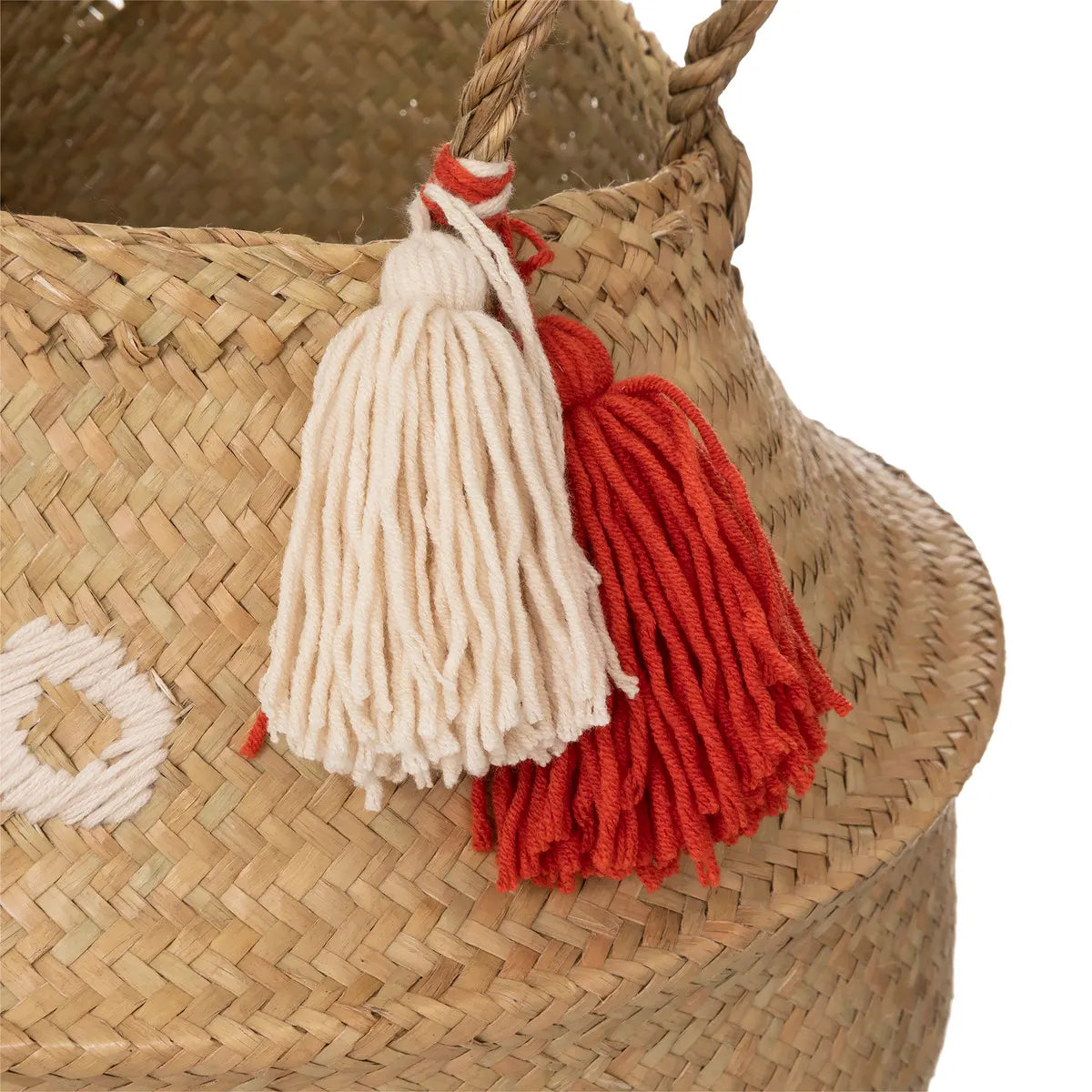 Coș de depozitare pliabil Atmosphera Oasis, 35cm, stuf