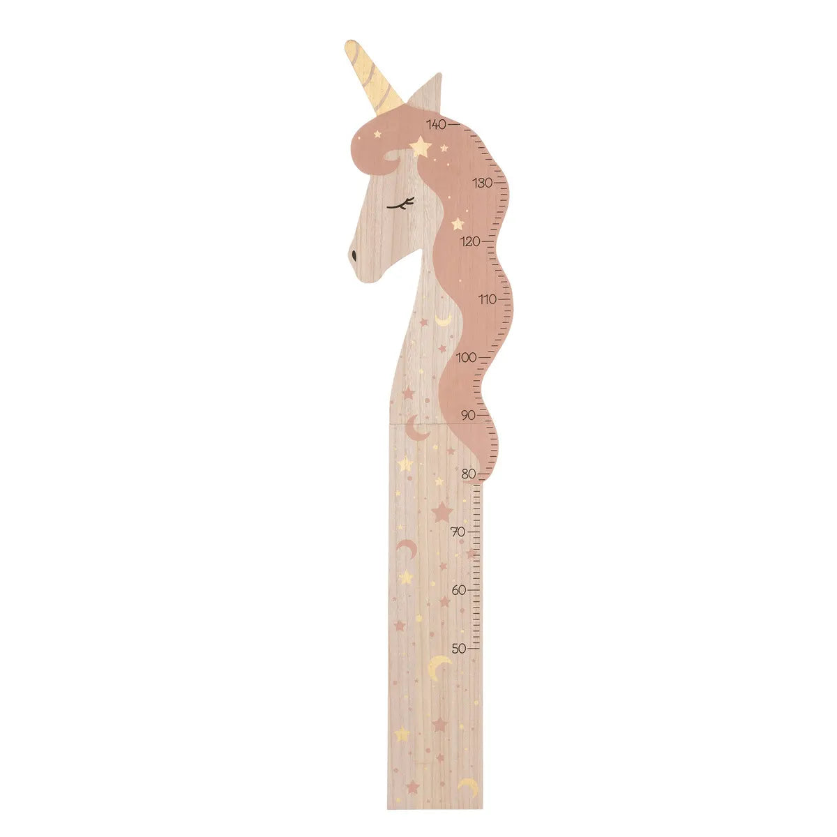 Decorațiune Atmosphera Unicorn pentru măsurarea înălțimii, 140 cm, MDF