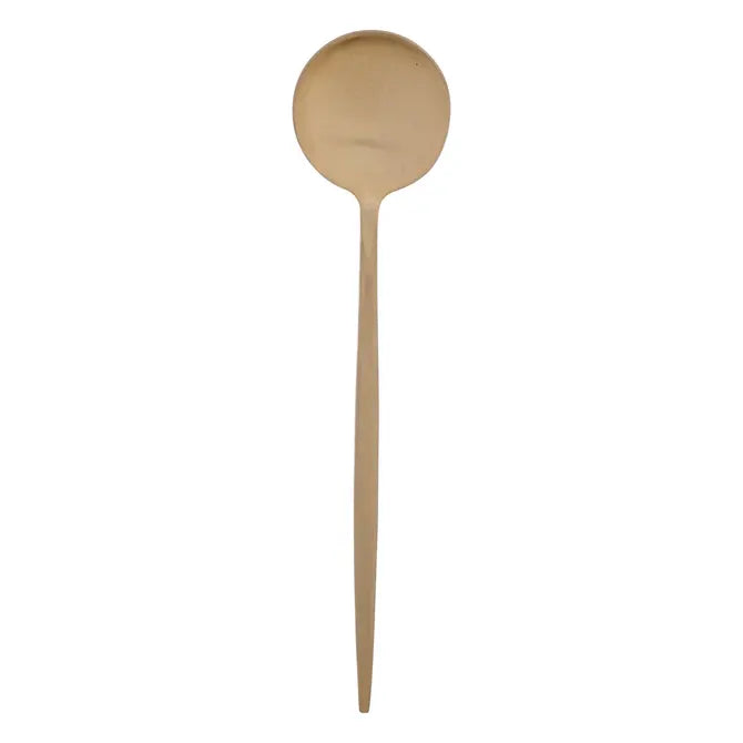 Set de tacâmuri aurii Secret de Gourmet Ida, inox, 24 piese