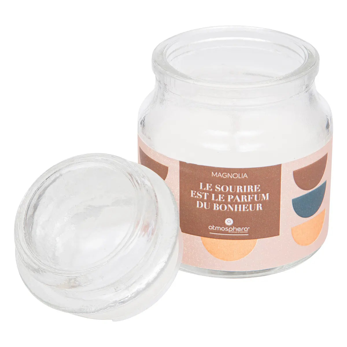 Lumânare parfumată Atmosphera Jomy, Sticlă, 65 g