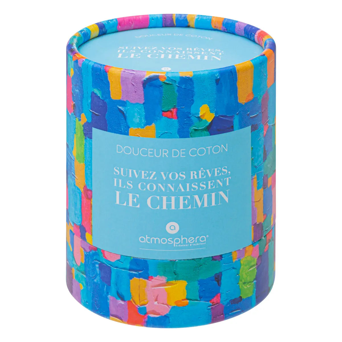 Lumânare parfumată Atmosphera Jomy, Sticlă, 200 g