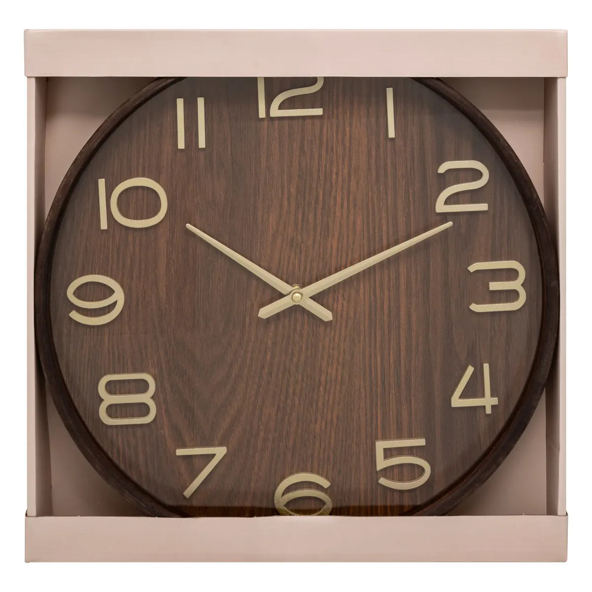 Ceas de perete Atmosphera Ivana, Lemn, Ø38 cm