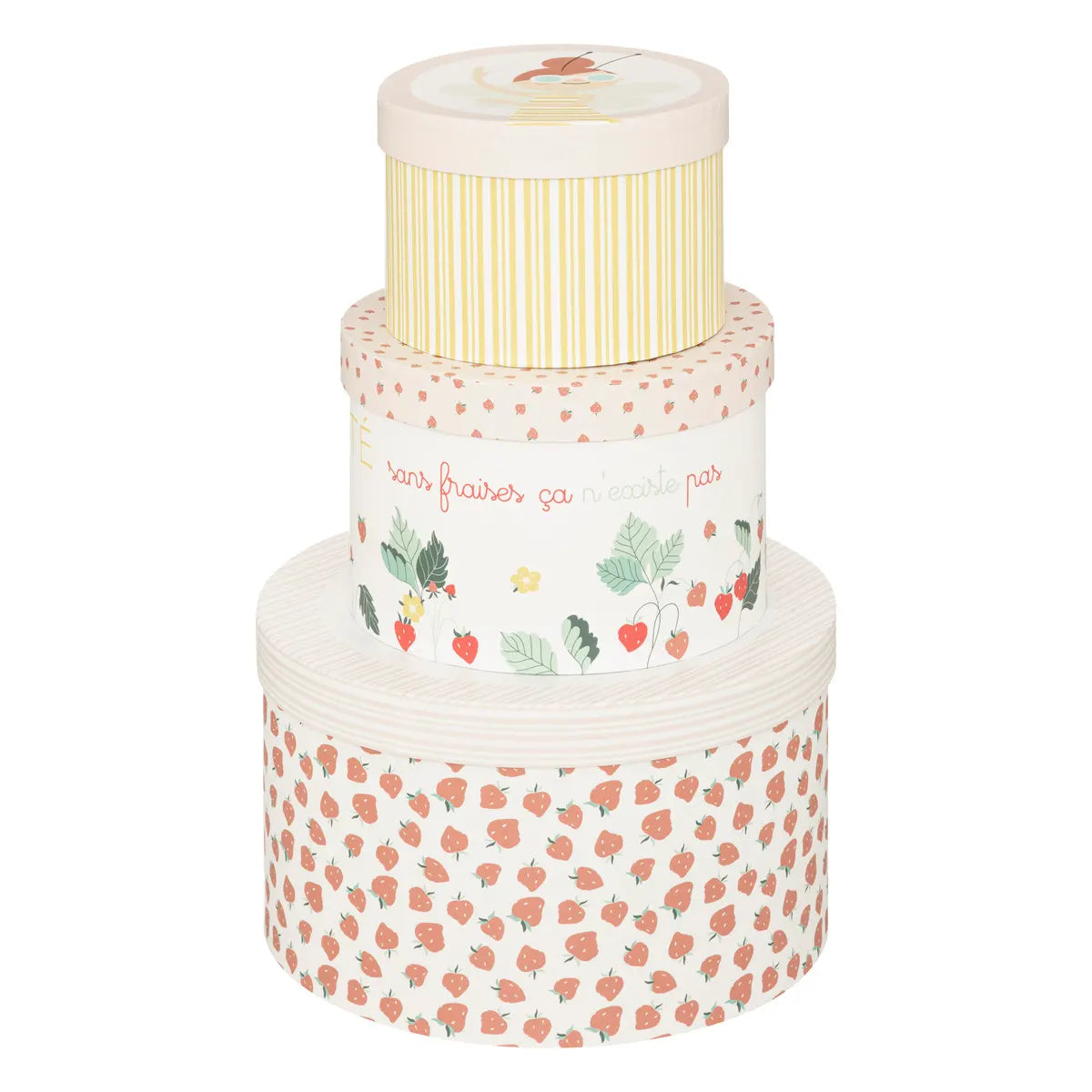 Set de cutii de depozitare Atmosphera Summer, 3 buc.