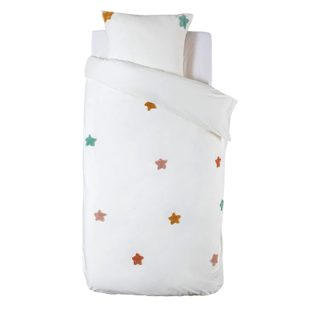 Lenjerie de pat pentru copii Atmosphera Star, 140x200 cm, bumbac