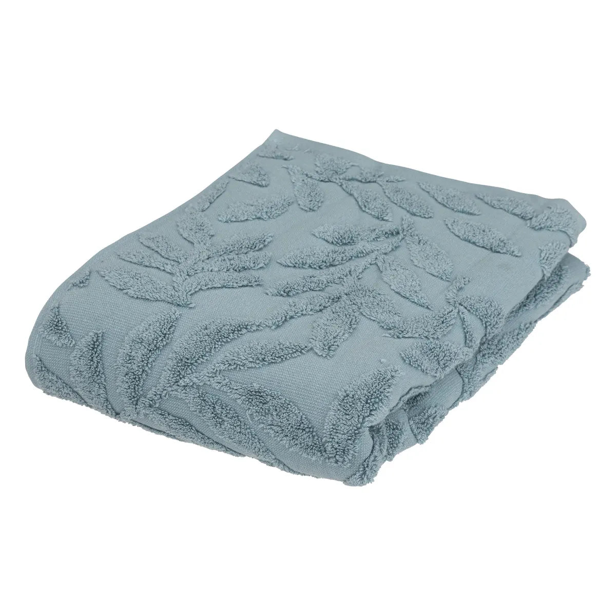 Prosop de baie Atmosphera Textura, Bumbac, 70x130 cm, Albastru