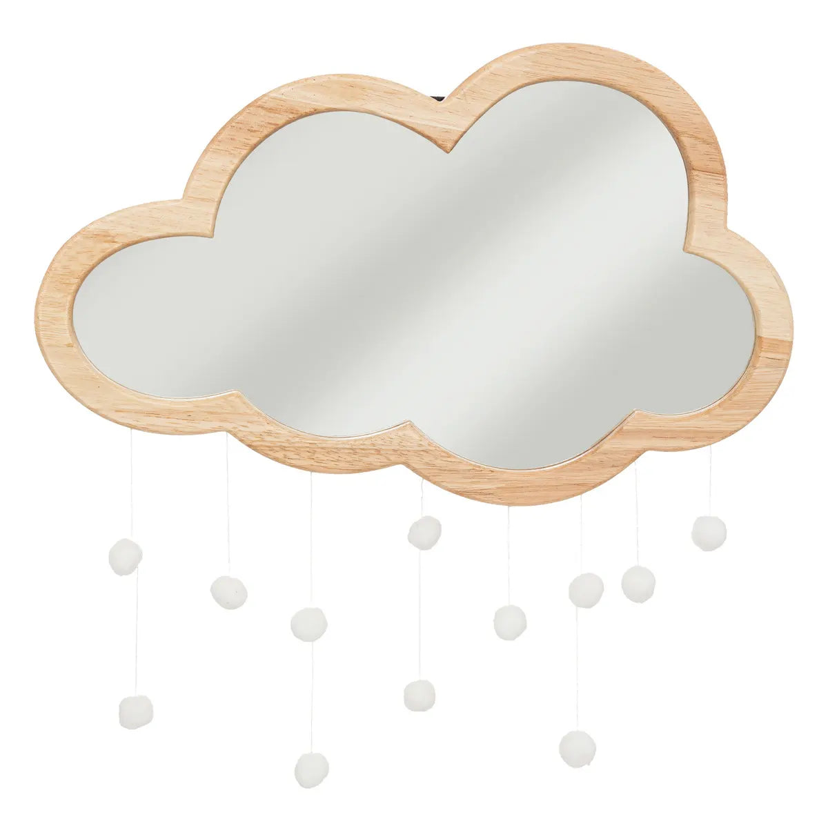 Oglindă pentru copii Atmosphera Cloud, 40x36 cm, Hevea
