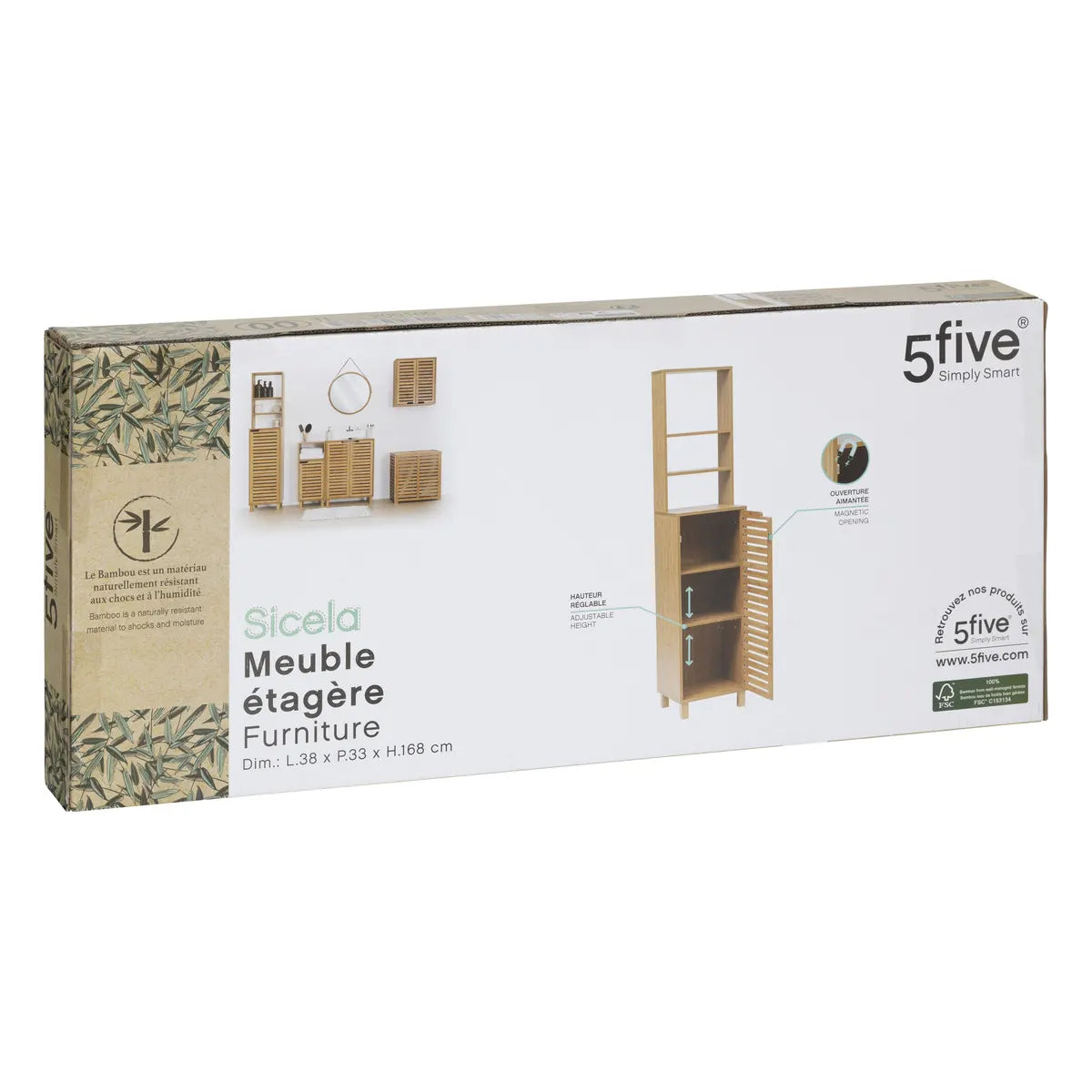 Raft Sicla 5five, Bambus