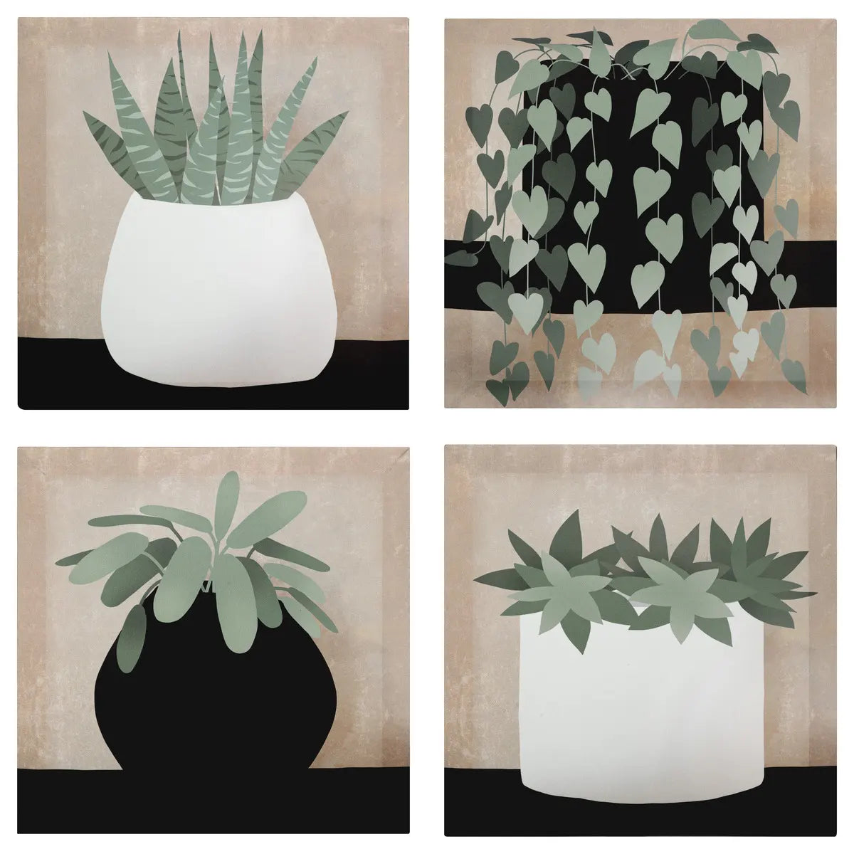 Pictură Atmosphera Jennifer, Imprimeu pe pânză 28x28 cm, Modele asortate