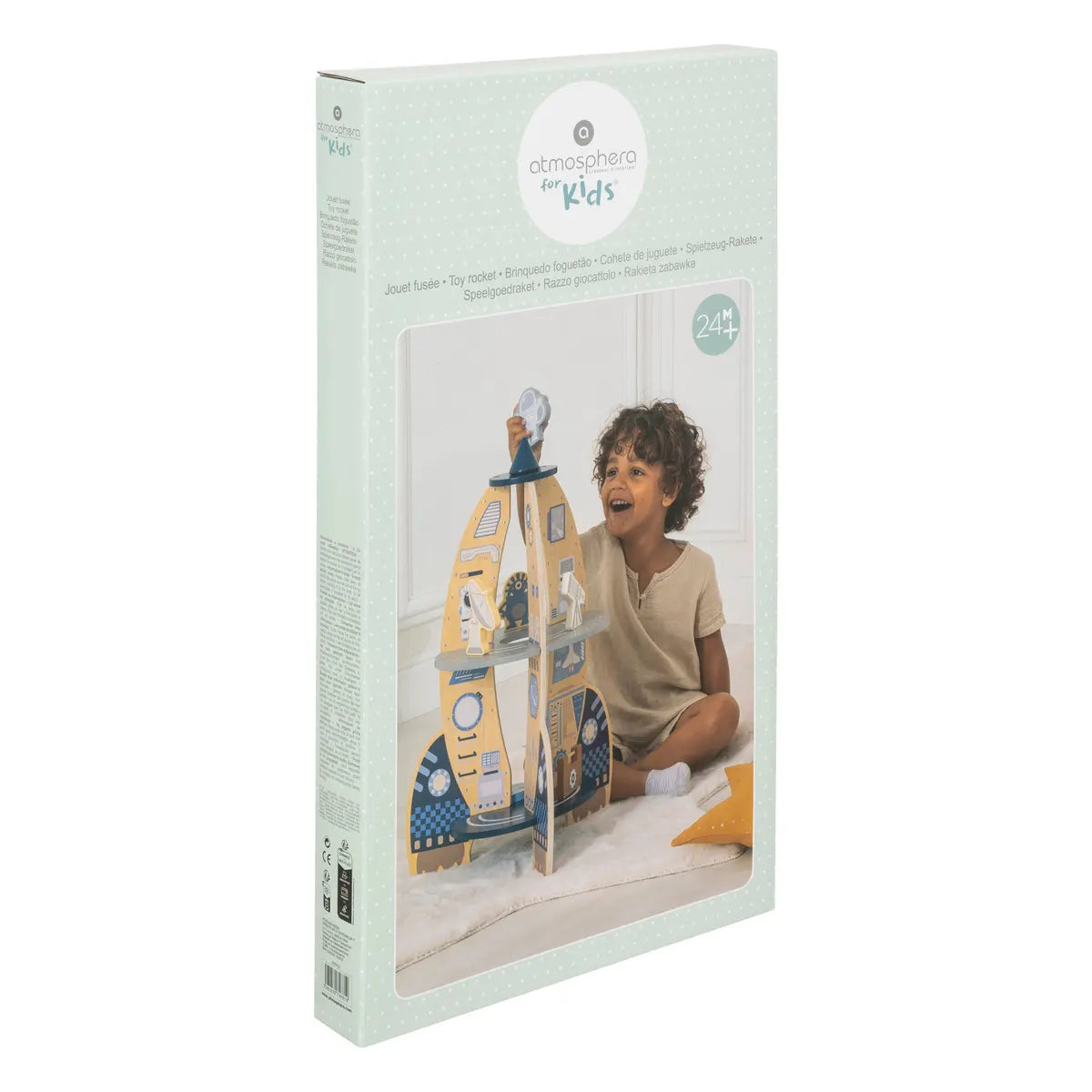 Jucărie pentru copii cu atmosferă, rachetă, 60 cm