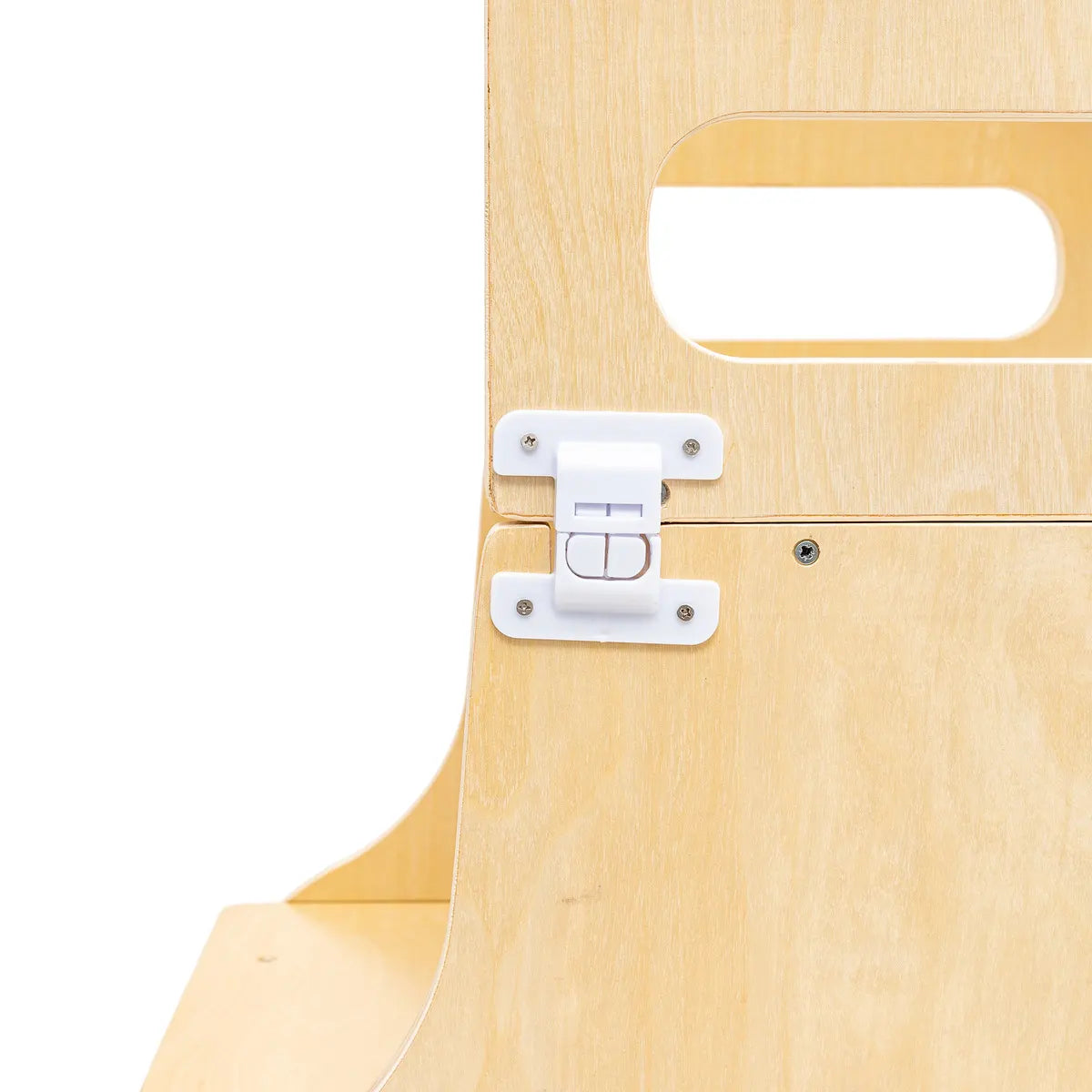 Masă-turn educațională Montessori 3 în 1 Atmosphera Alba, Lemn