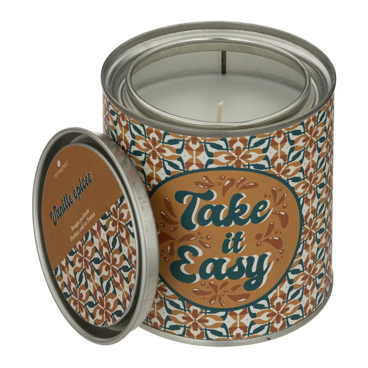 Lumânare parfumată Atmosphera Be Vintage, Parfumată, Metal, 200 g