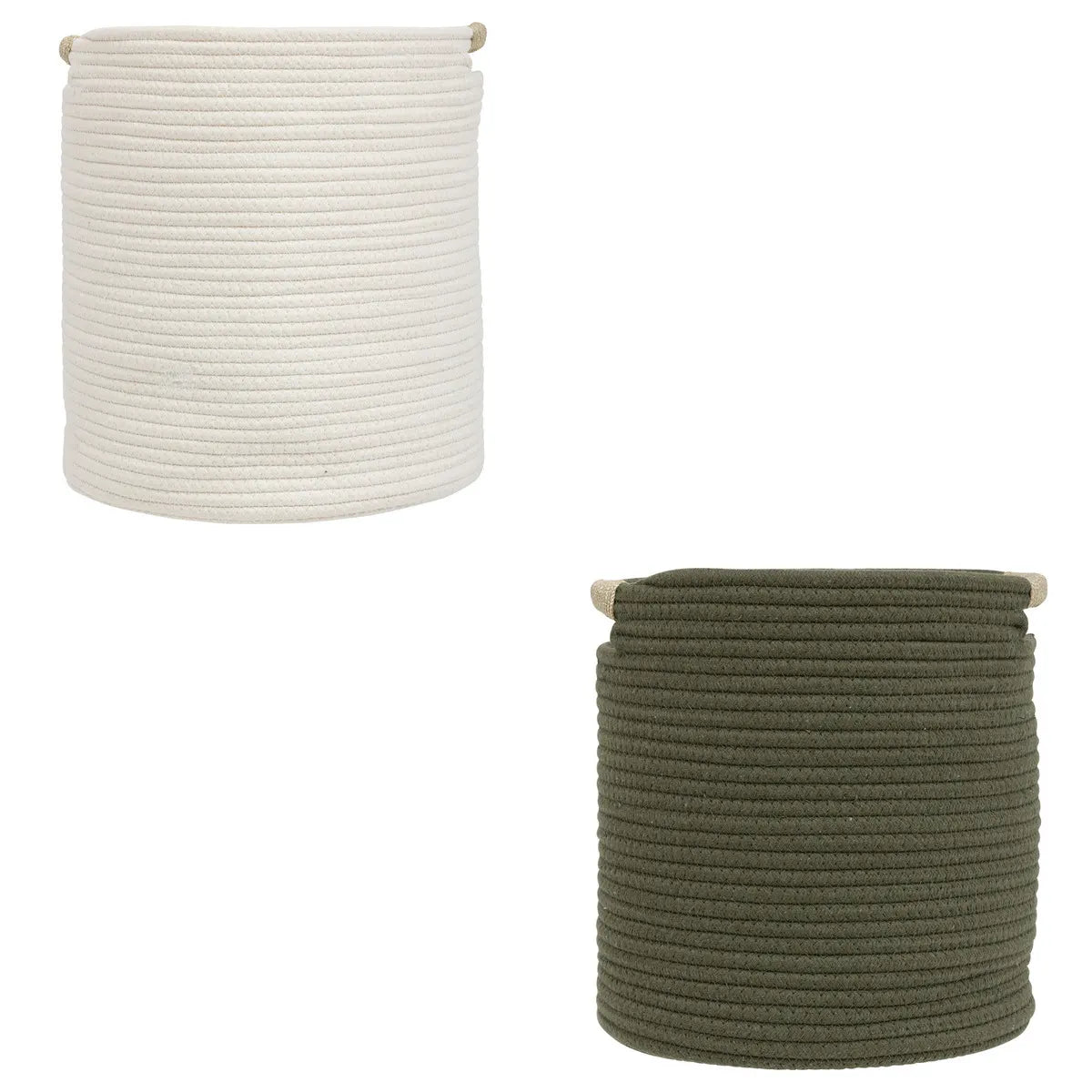 Set coșuri pliabile Atmosphera Tropical, 31cm, 2 buc.