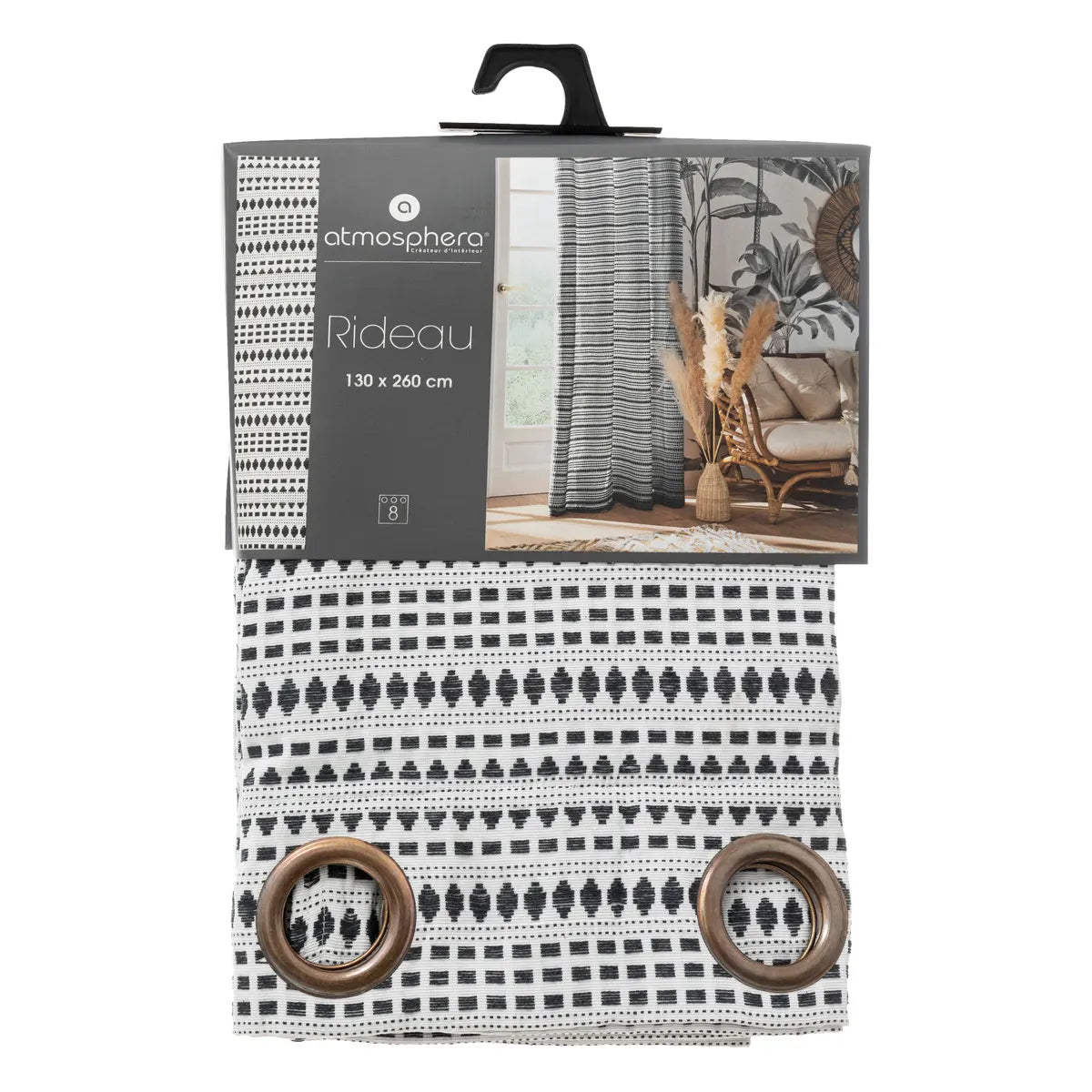 Perdea Atmosferă Rideau, Jacquard, 130x260 cm