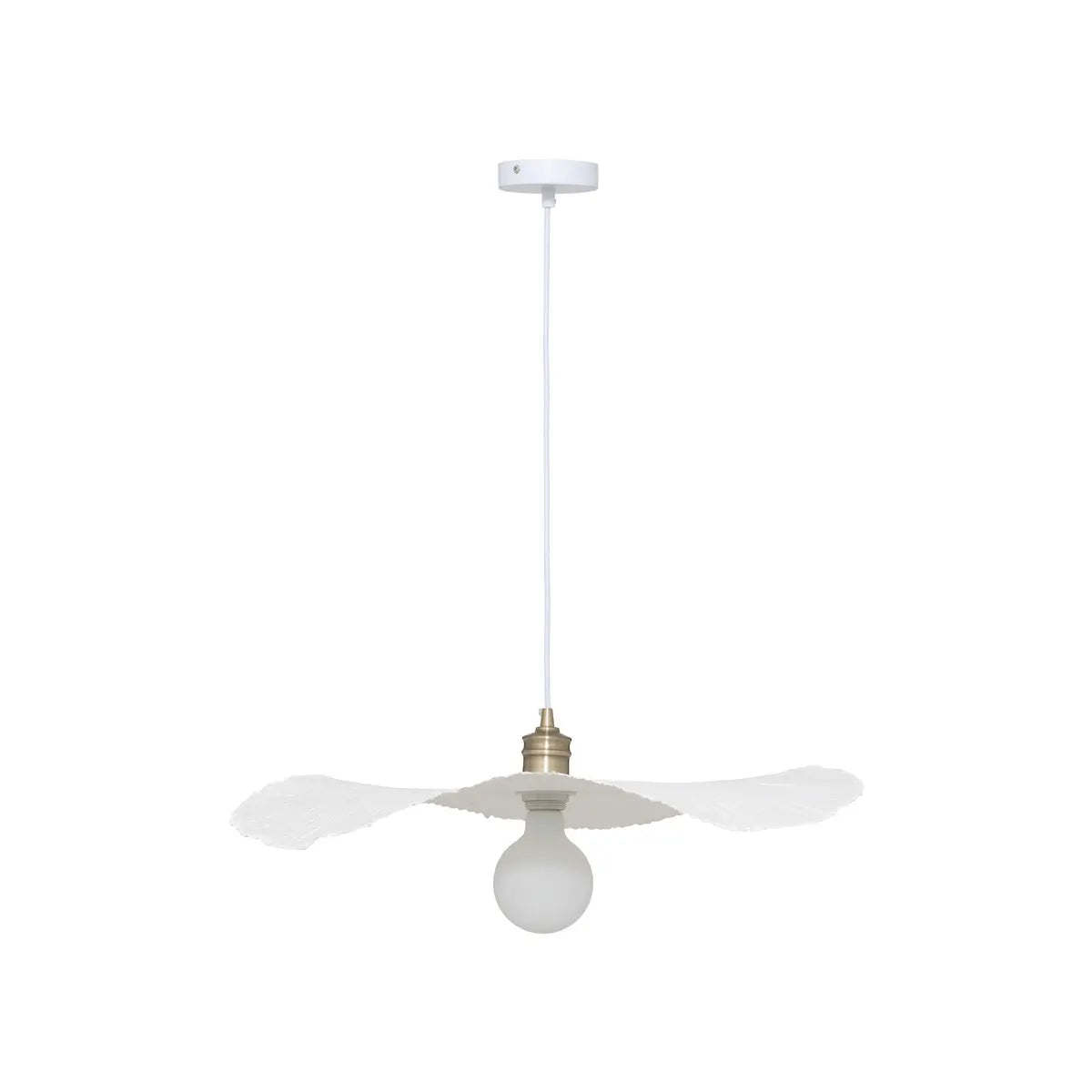 Pandantiv Atmosphere Tehani, 57 cm, alb