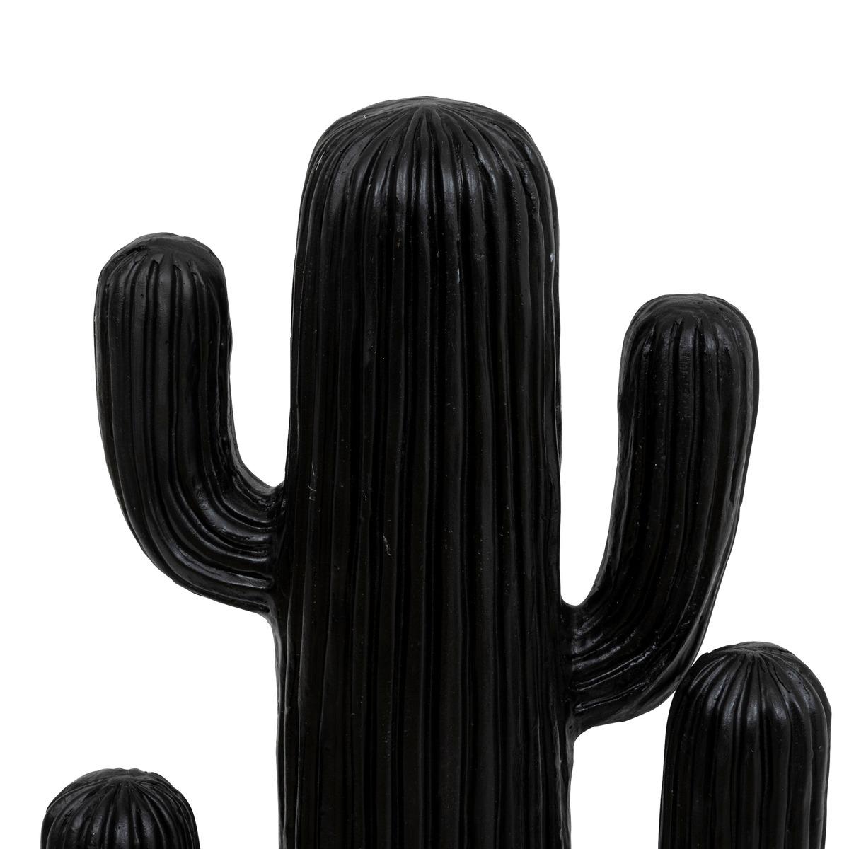 Cactus decorativ Atmosphere Rodrigo, 57 cm, Negru