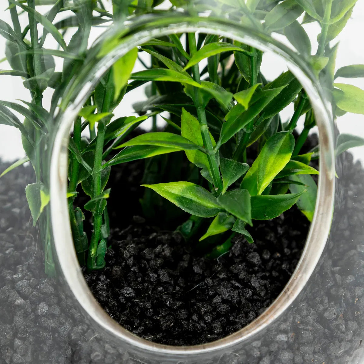 Colț de familie cu atmosferă de plantă artificială, 15 cm