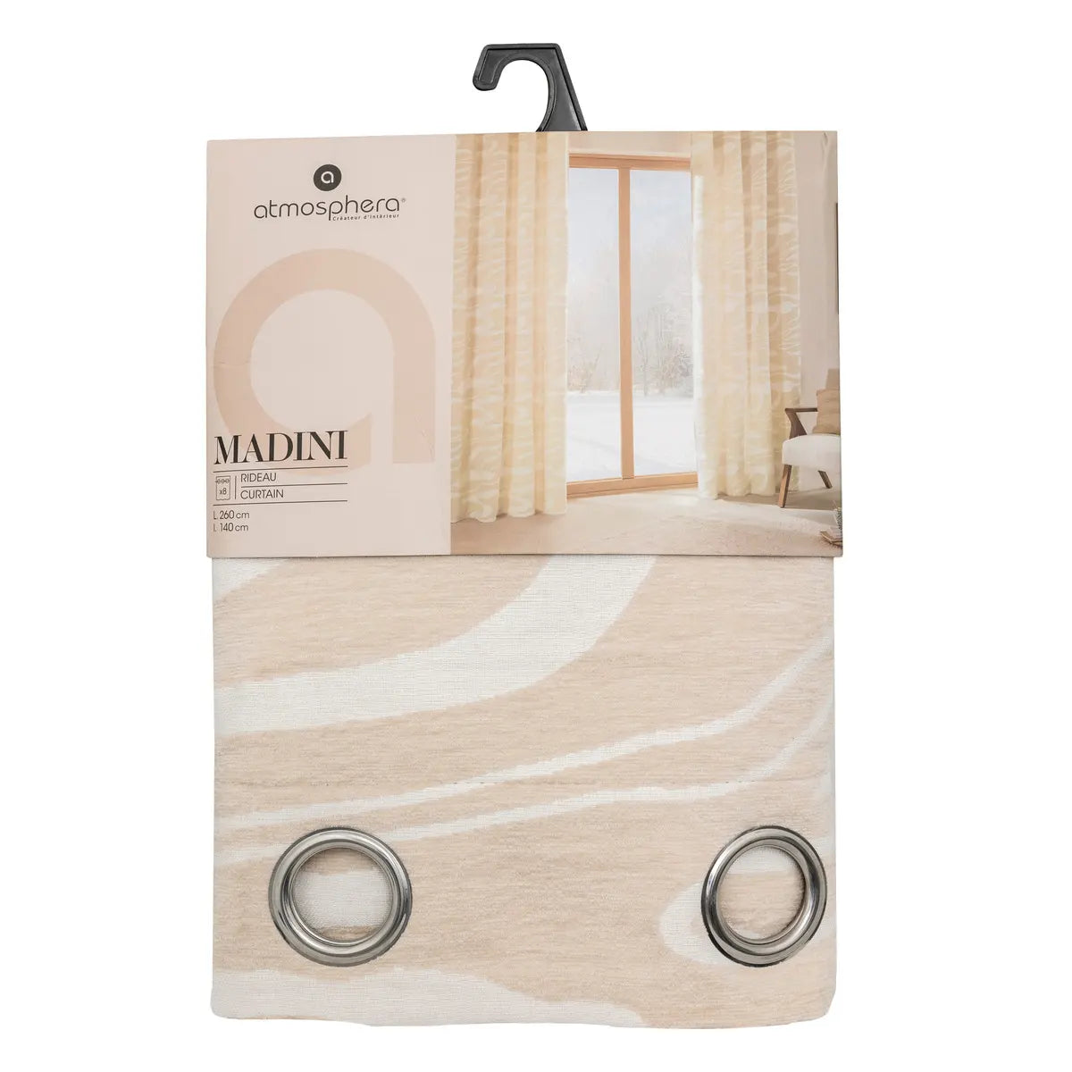 Perdea jacquard Atmosphere Madini, 140x260 cm, Chenille