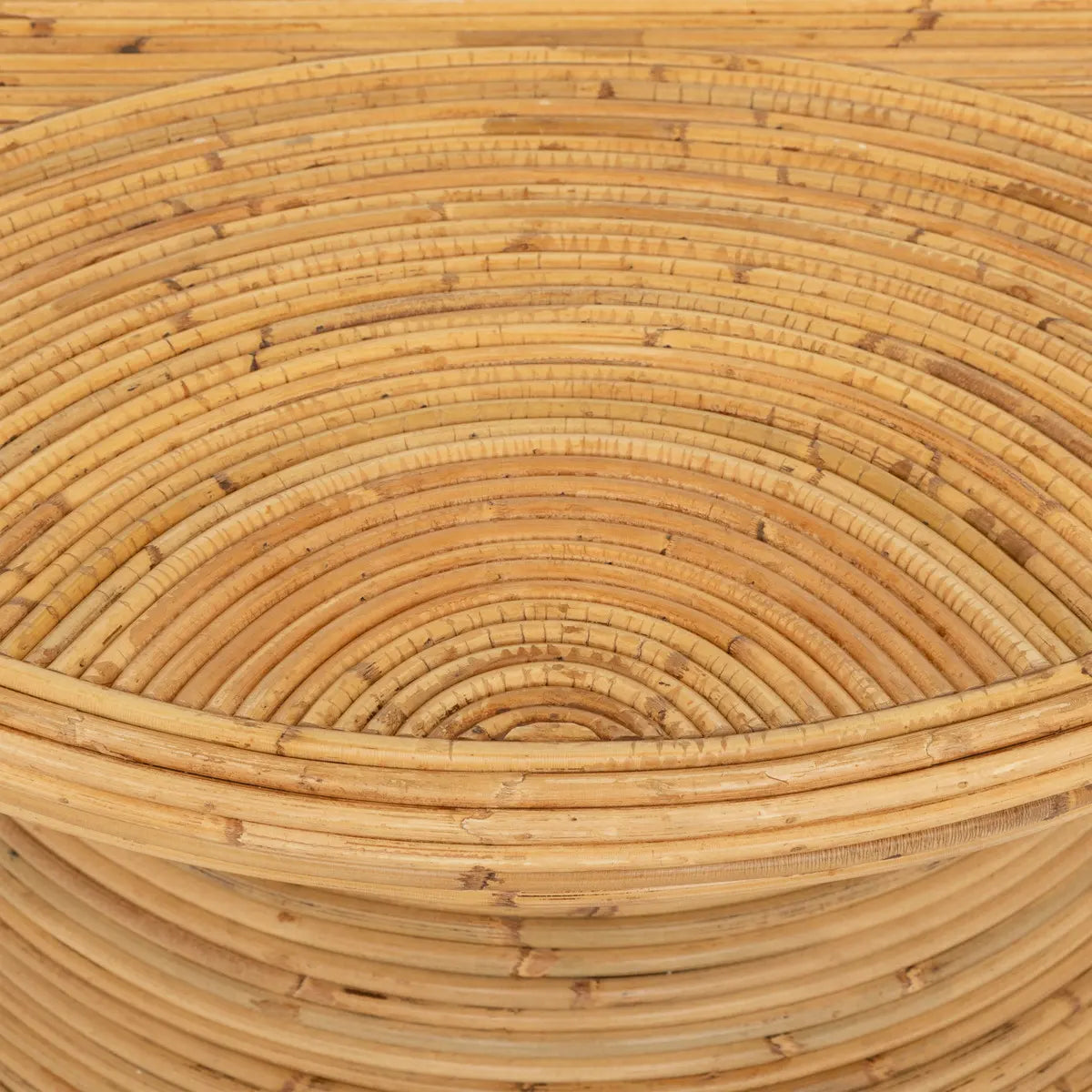 Masuta de cafea Atmosphera Tanae, 70x70x45 cm, Rattan