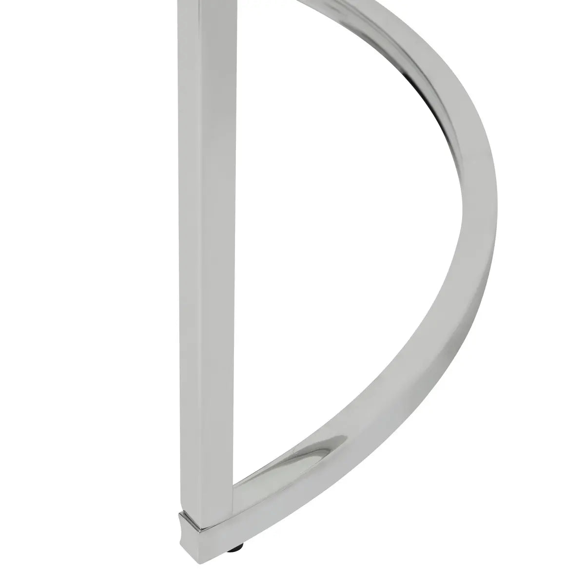 Masă de cafea Atmosphera Kneo, sticlă, metal, 2 buc.