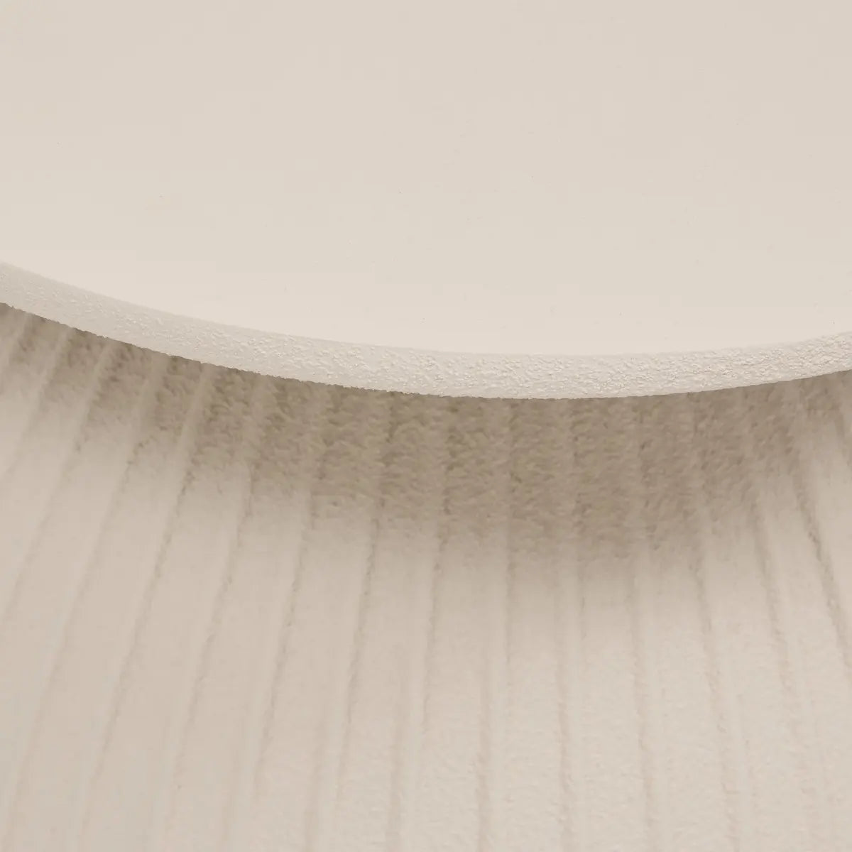 Masuta laterala atmosfera Fylis, Magnesia, Ivory, Ø50 cm