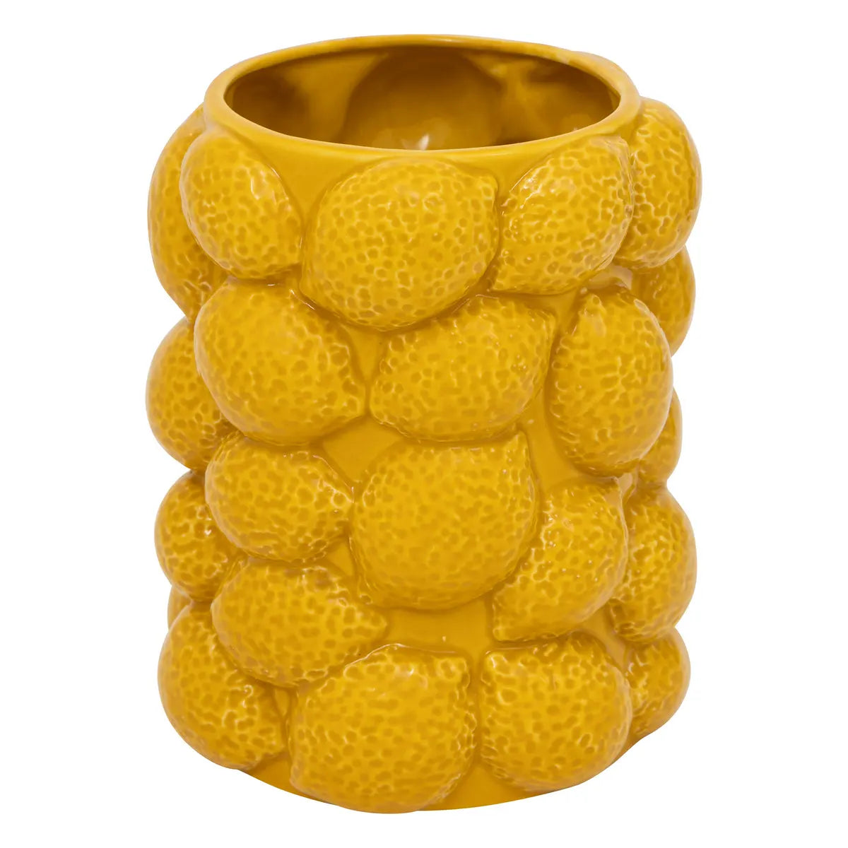 Vază Atmosphere Lemons, ceramică, 18 cm