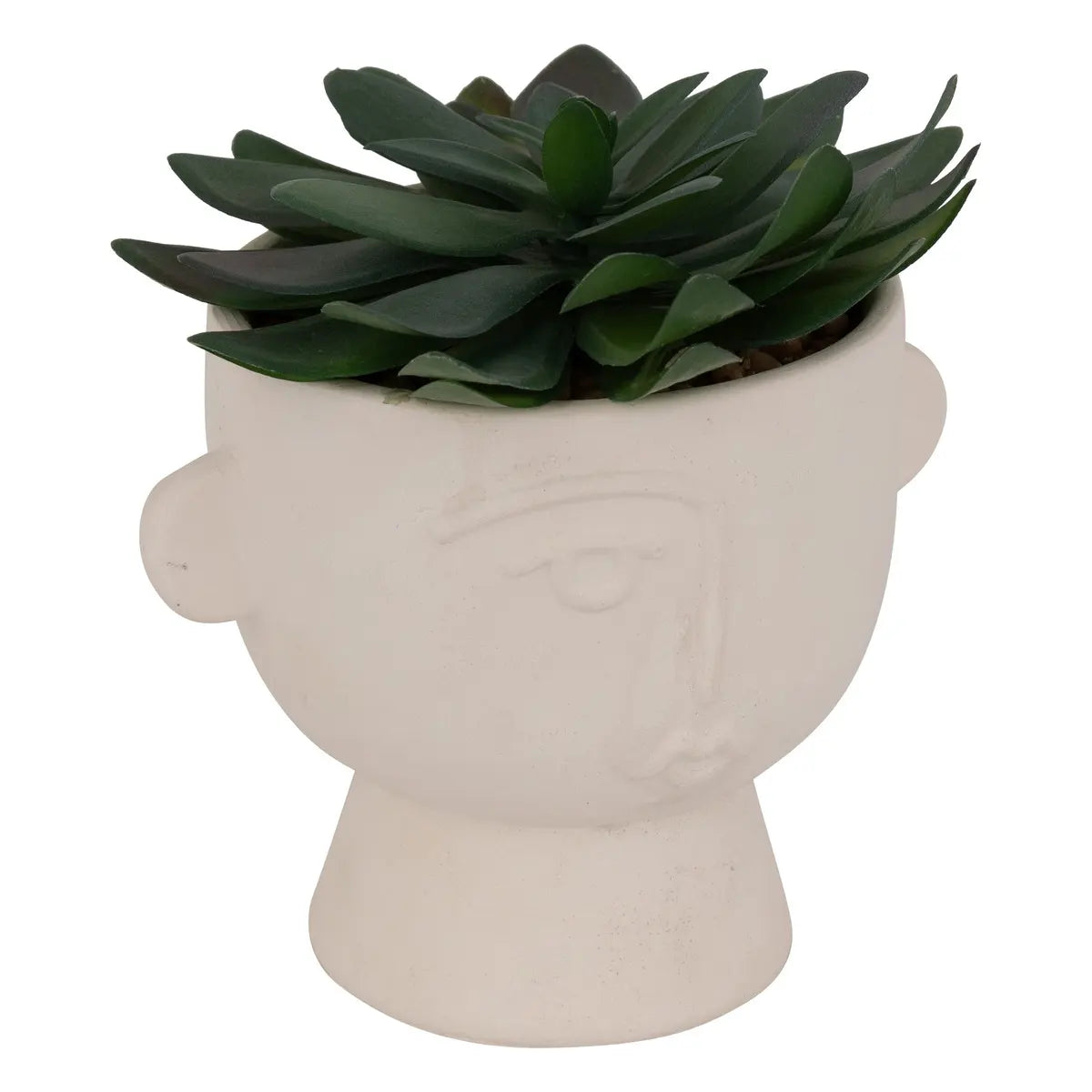Plantă artificială Atmosphera Dusty Succulent, 22 cm, diverse specii