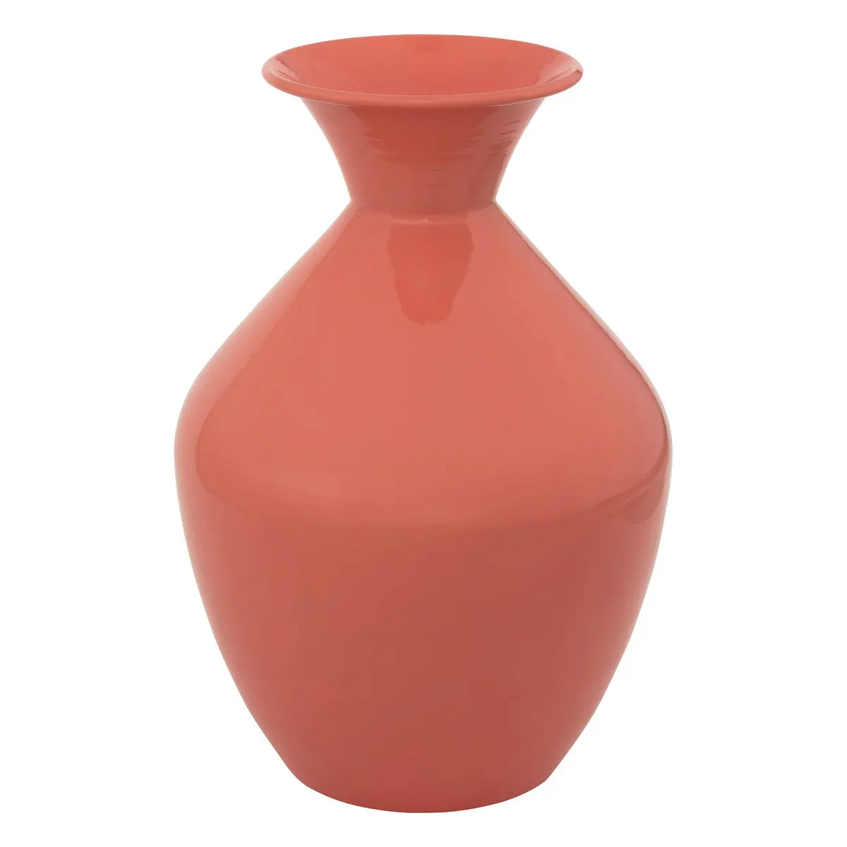 Vază decorativă Atmosphera Kian, H.37cm, Coral