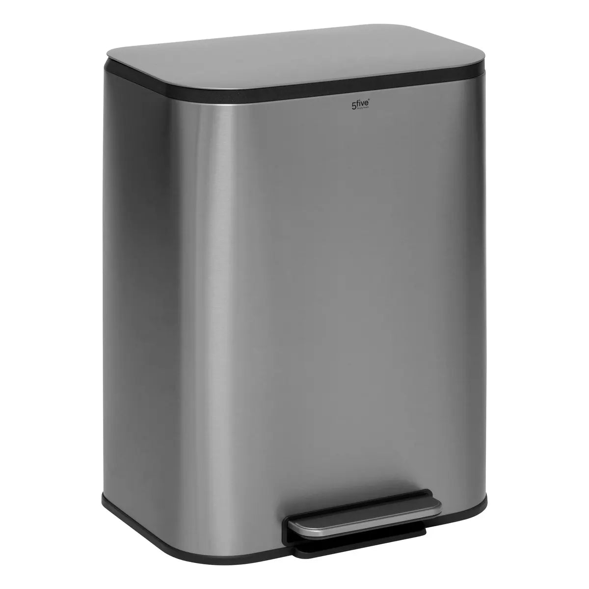 Coș 5five, Mat, Inox, 50 l
