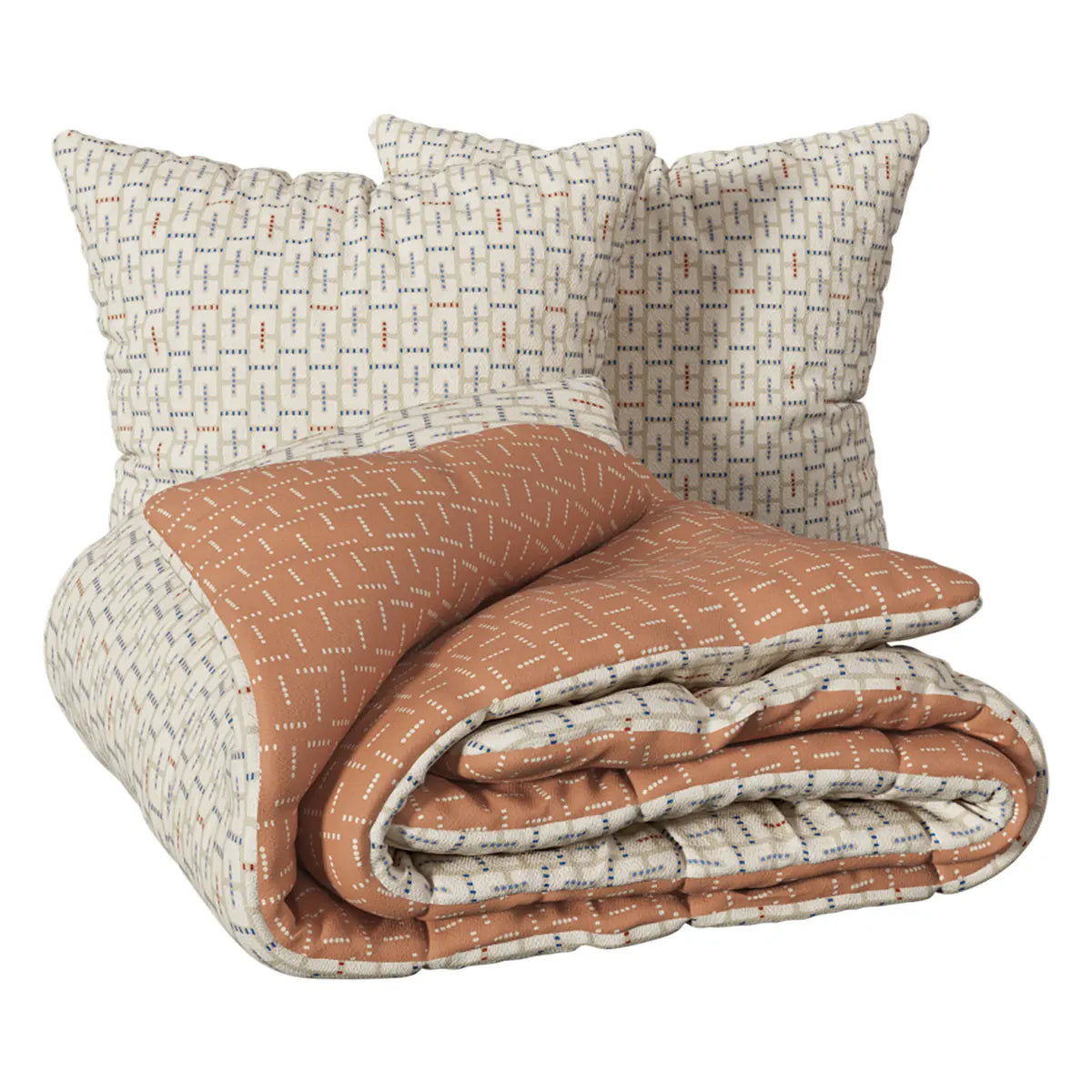 Lenjerie de pat atmosfera Posei, Bumbac, 240x220 cm