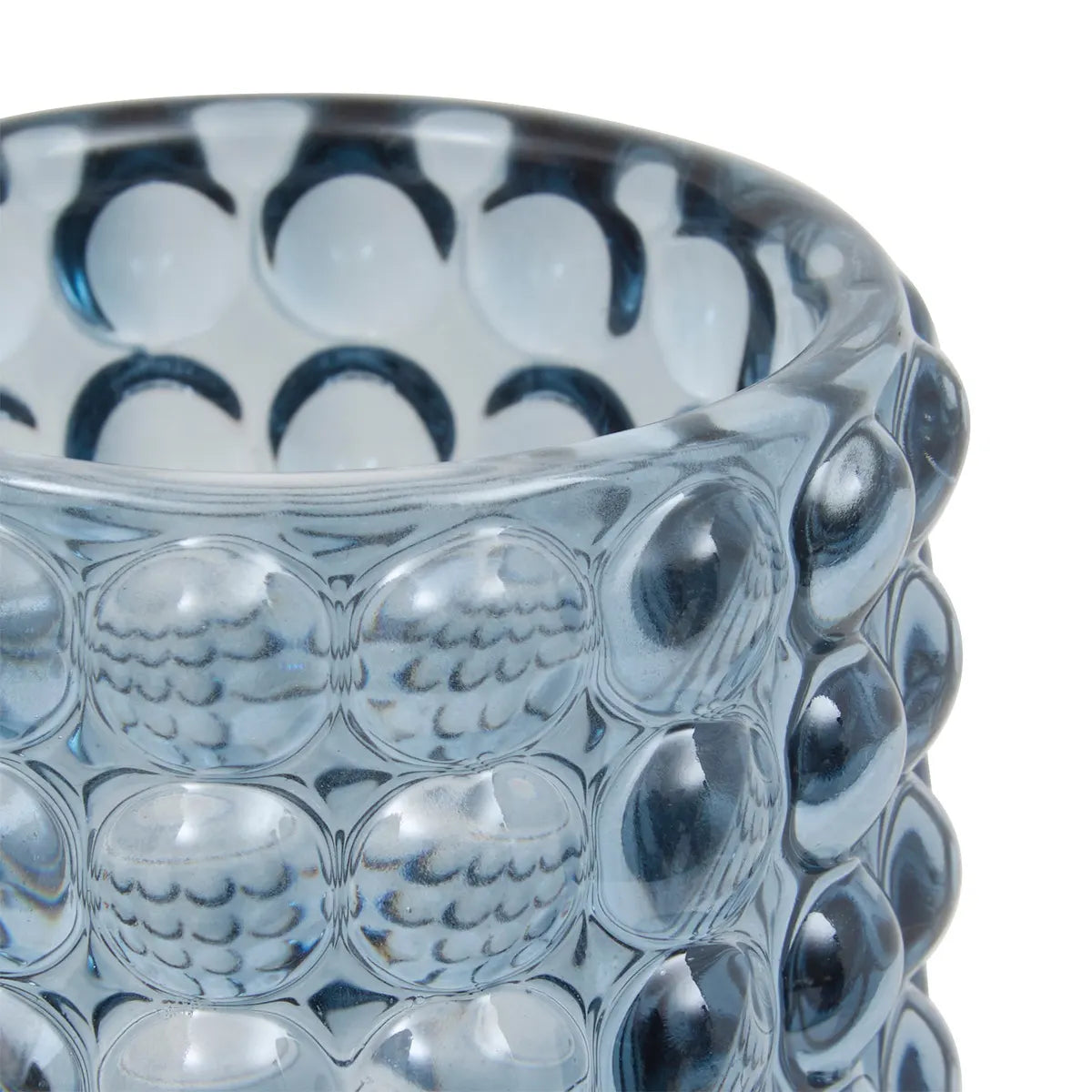 Sfeșnic Atmosphera Sky, Sticlă, Asortate, Ø7x8 cm