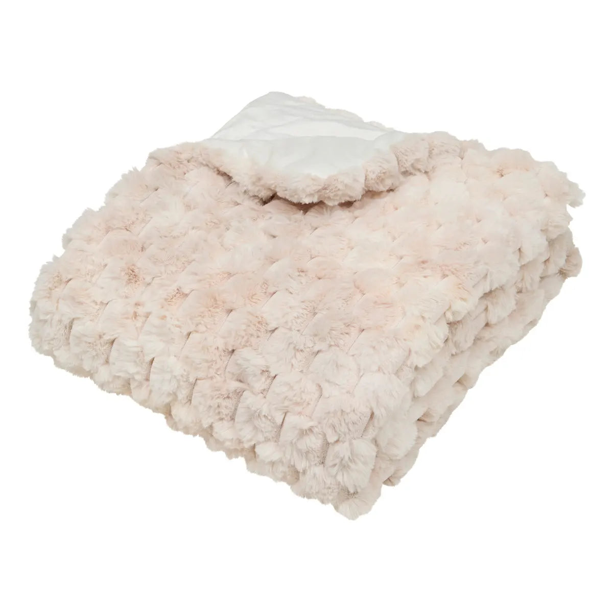 Pătură Atmosphera Adriel, Jacquard, 80x180 cm, Bej