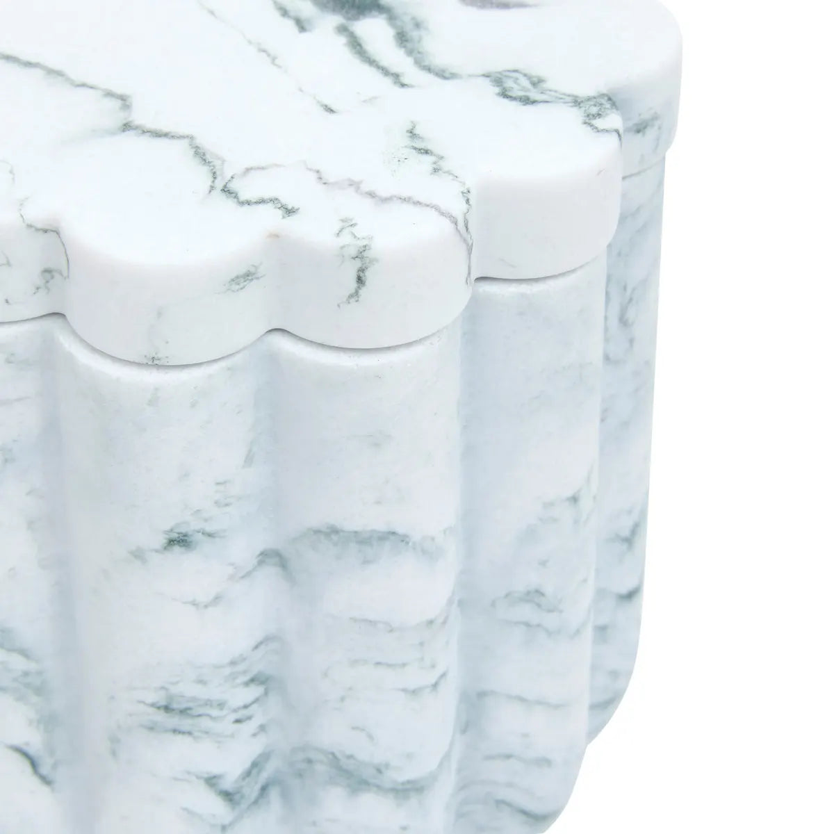 Recipient din bumbac 5five Marby, alb