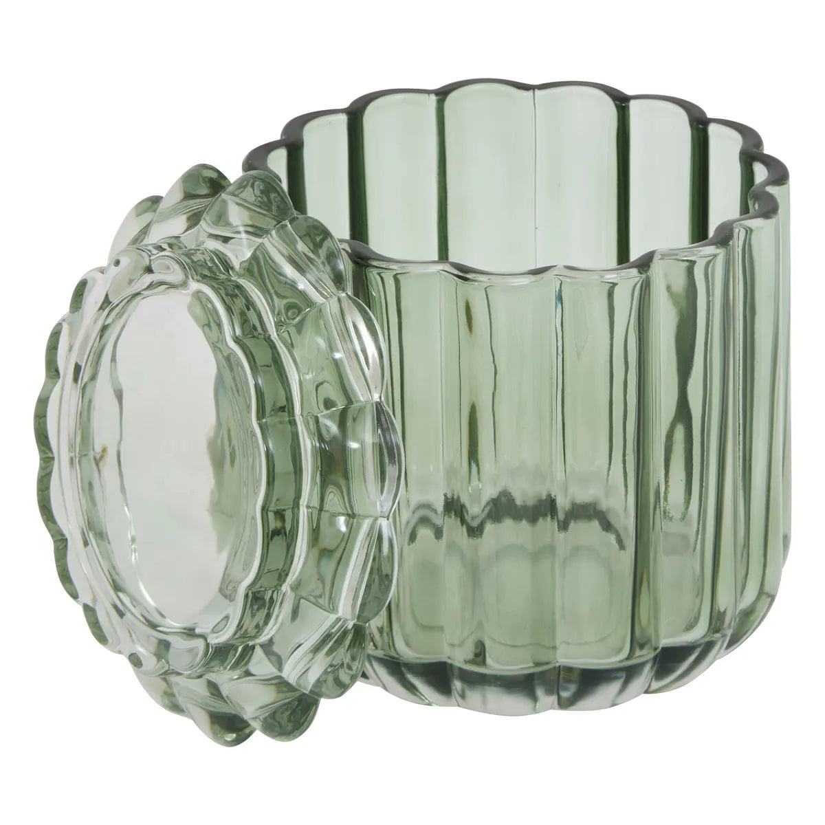 Recipient din bumbac 5five Florea, sticlă