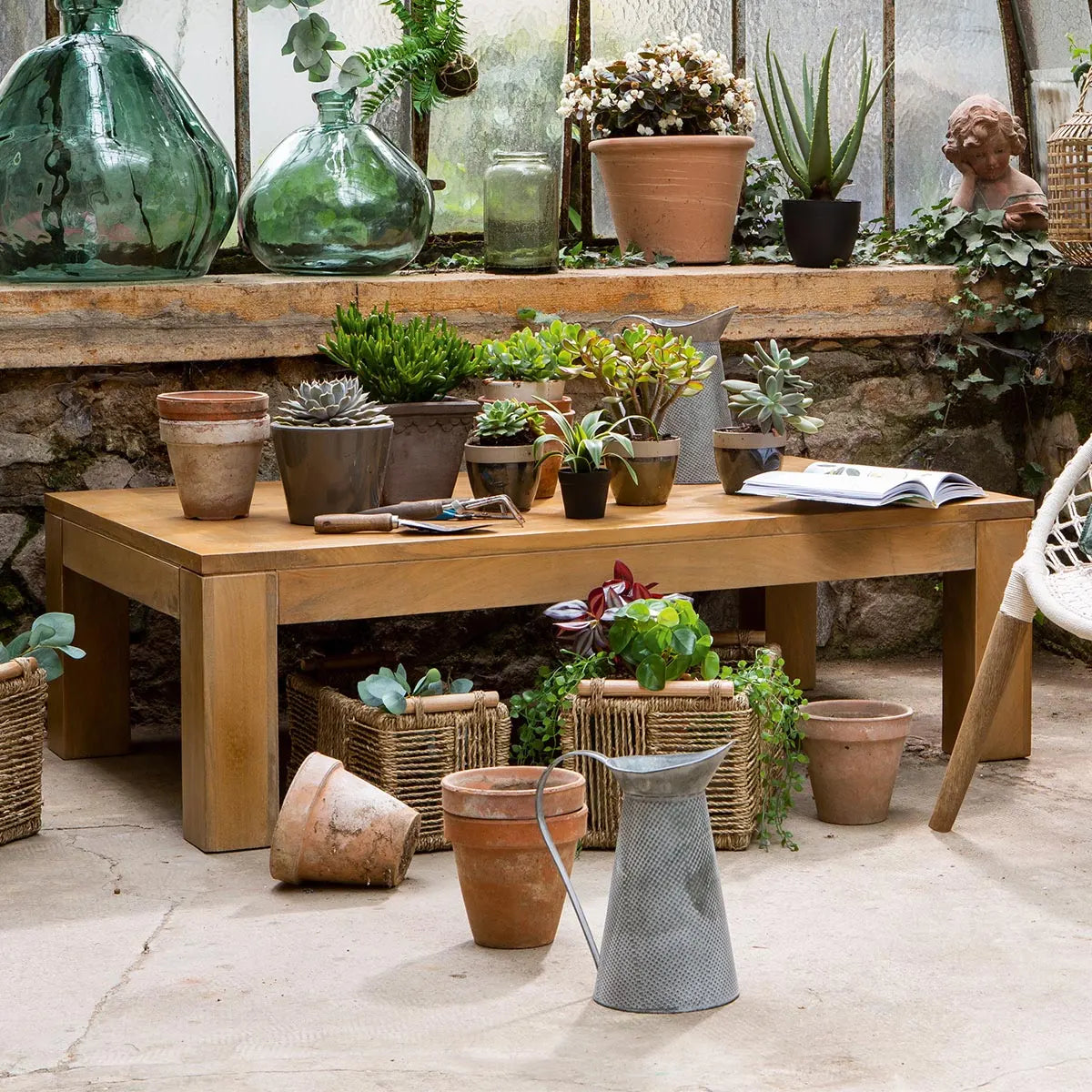 Masă de cafea Atmosphera Amal, 130x80x40 cm, Lemn