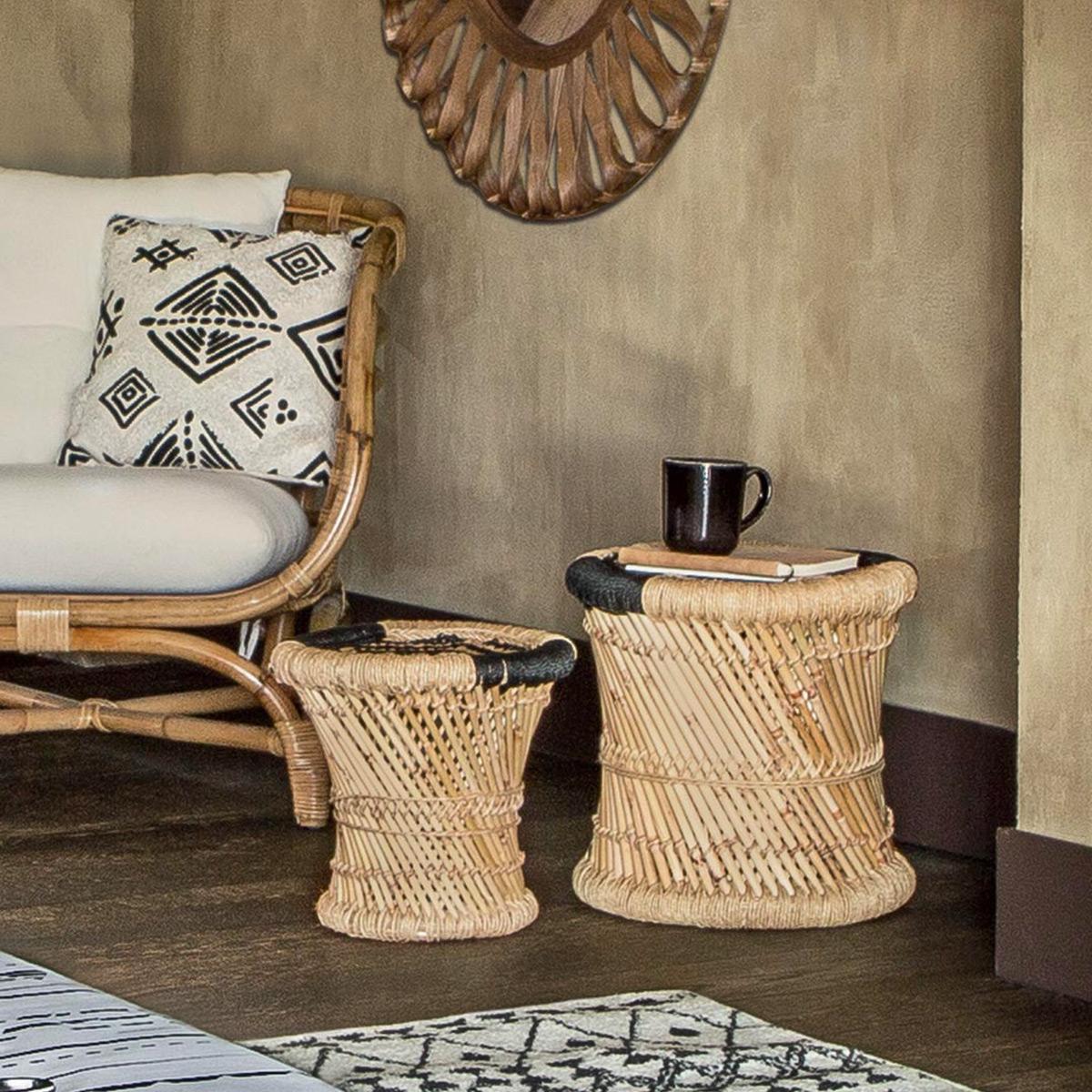 Masuta laterala Atmosphera Ilyan, 30/37 cm, 2 buc