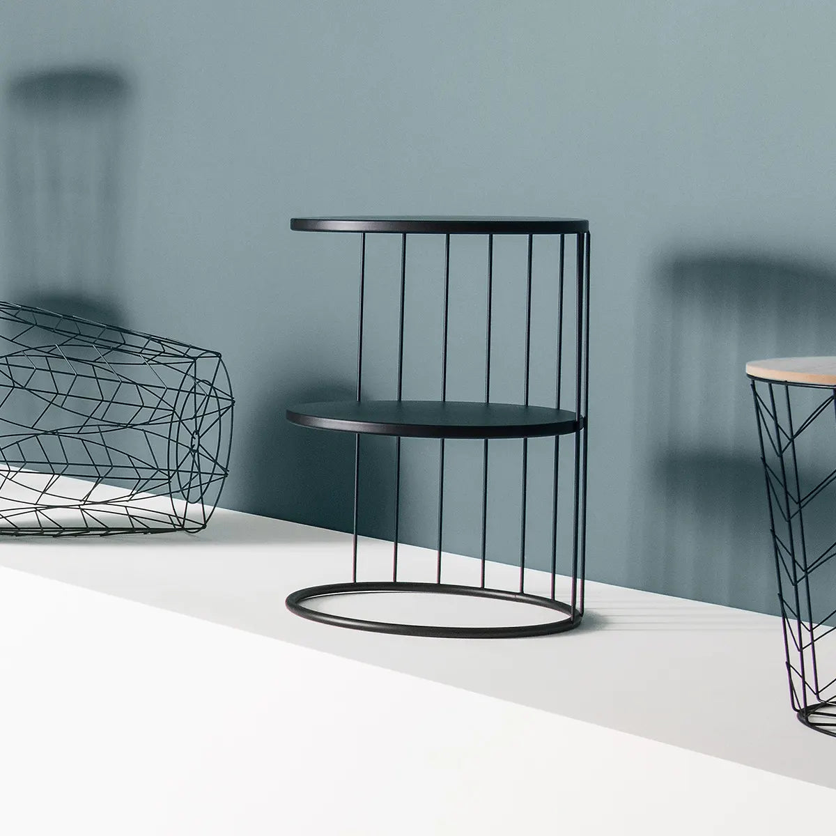 Masă laterală Atmosphera Kobu, Metal