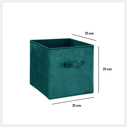 Cutie de depozitare 5five Mix & Modul, Catifea, 31x31 cm