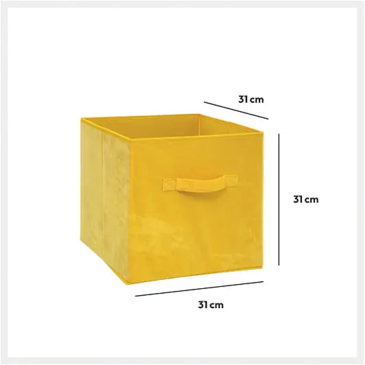 Cutie de depozitare 5five Mix & Modul, Catifea, 31x31 cm